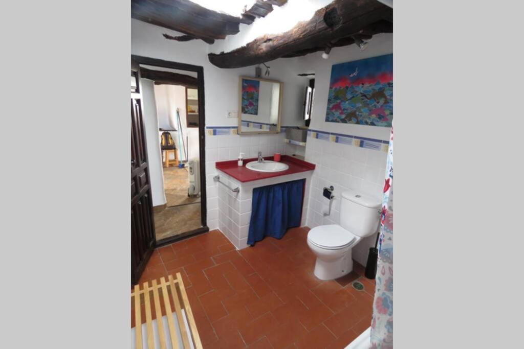 Villa Casa La Solea. Vistas Al Pueblo Y La Sierra Bubión Exterior foto